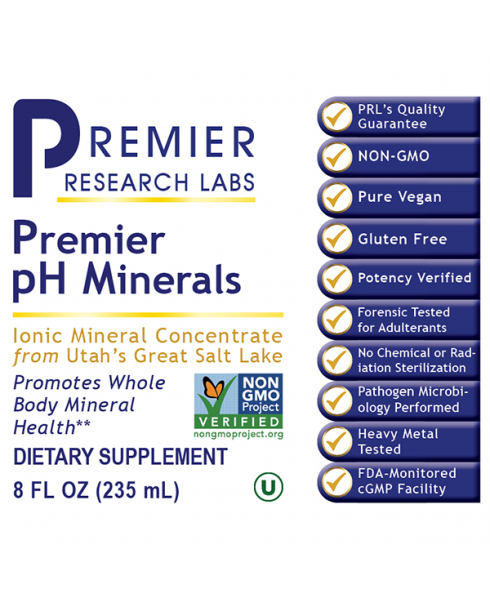 pH Minerals, Premier (8 oz) - - Nutritional Supplement - - Mineral Support - pH Balance and Alkalinization - - - Marketplace Earth Vitamins, L.L.C.