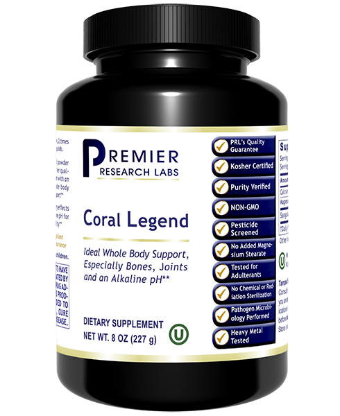 Coral Legend (8 oz Powder) - - Nutritional Supplement - - Bone and Joint Support - Mineral Support - pH Balance and Alkalinization - Top Sellers - - - Marketplace Earth Vitamins, L.L.C.