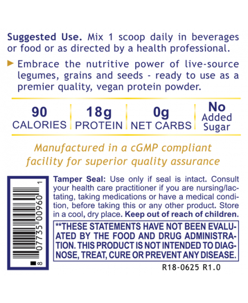 Plant Protein, Premier - - Nutritional Supplement - - Amino Acid Support - Inmune Health - Mineral Support - Protein Support - Top Sellers - - - Marketplace Earth Vitamins, L.L.C.
