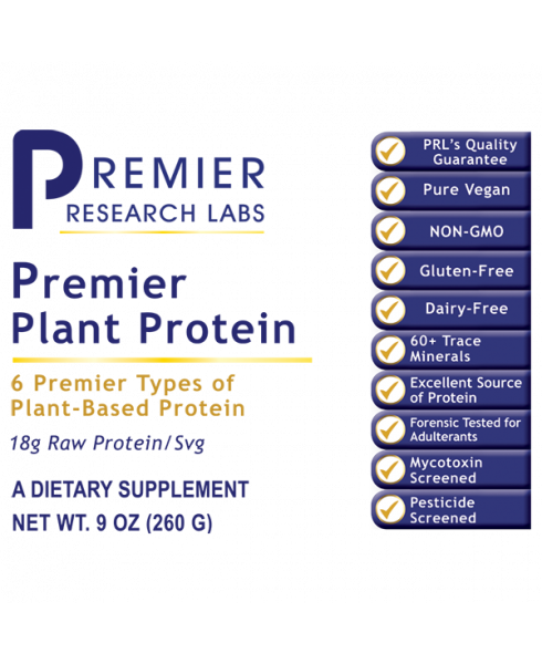 Plant Protein, Premier - - Nutritional Supplement - - Amino Acid Support - Inmune Health - Mineral Support - Protein Support - Top Sellers - - - Marketplace Earth Vitamins, L.L.C.