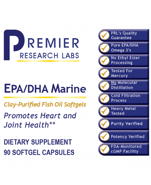 EPA/DHA Marine Softgels - - Nutritional Supplement - - Bone and Joint Support - Fatty Acid Support - Omega 3 Support - - - Marketplace Earth Vitamins, L.L.C.