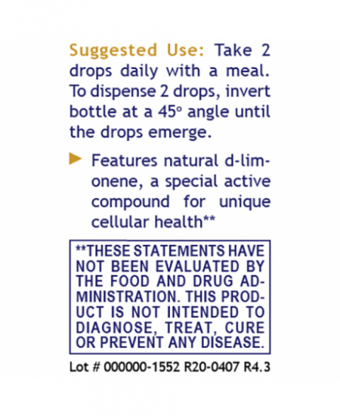 Limonene, Premier - - Nutritional Supplement - - Skin Support - - - Marketplace Earth Vitamins, L.L.C.
