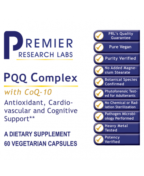 PQQ Complex with CoQ10 - - Nutritional Supplement - - Antioxidant Support - Top Sellers - - - Marketplace Earth Vitamins, L.L.C.