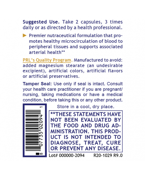 CircuZyme™ - - Nutritional Supplement - - Amino Acid Support - Cardiovascular and Circulatory Support - Neurological Support - - - Marketplace Earth Vitamins, L.L.C.
