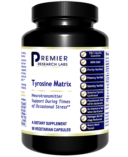 Tyrosine Matrix - - Nutritional Supplement - - Amino Acid Support - Mood and Stress Management Support - Thyroid Support - - - Marketplace Earth Vitamins, L.L.C.