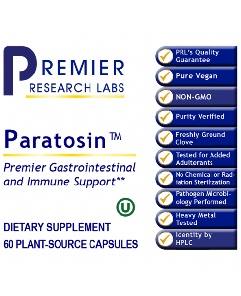 Paratosin™ - - Nutritional Supplement - - Immune Support / Targeting Agents - Inmune Health - Intestinal Support/Cleansing - - - Marketplace Earth Vitamins, L.L.C.