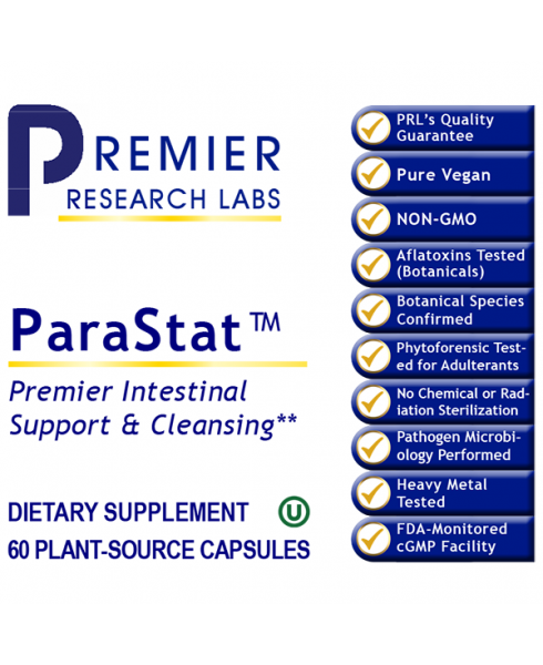 ParaStat™ - - Nutritional Supplement - - Intestinal Support/Cleansing - - - Marketplace Earth Vitamins, L.L.C.