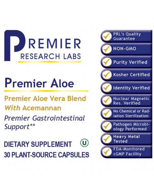 Premier Aloe - - Nutritional Supplement - - Immune Support / Targeting Agents - Intestinal Support/Cleansing - Stomach Support - - - Marketplace Earth Vitamins, L.L.C.