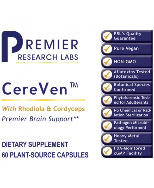 CereVen™ - - Nutritional Supplement - - Brain & Memory Health - Brain Support - Neurological Health - - - Marketplace Earth Vitamins, L.L.C.