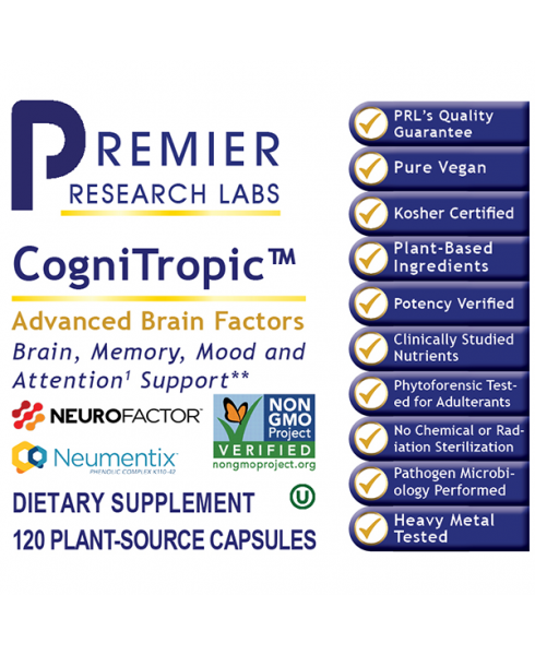CogniTropic™ - - Nutritional Supplement - - Brain Support - Memory Support - Mood and Stress Management Support - Top Sellers - - - Marketplace Earth Vitamins, L.L.C.