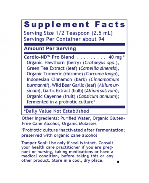 Cardio-ND™ - - Nutritional Supplement - - Cardiovascular and Circulatory Support - - - Marketplace Earth Vitamins, L.L.C.