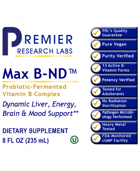 Max B-ND™ - - Nutritional Supplement - - Adrenal Support - Brain Support - Liver Support - Mood and Stress Management Support - Top Sellers - - - Marketplace Earth Vitamins, L.L.C.