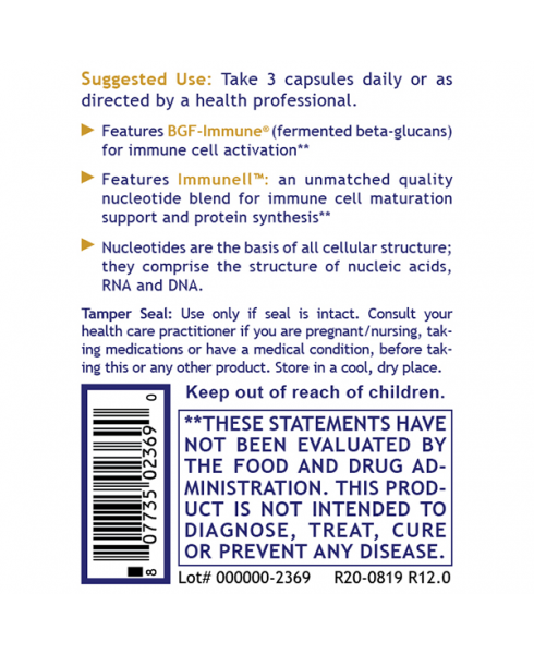 Nucleo Immune™ - - Nutritional Supplement - - Fitness / Workout / Performance and Energy Support - Immune Support / General - Inmune Health - Intestinal Support/Cleansing - Top Sellers - - - Marketplace Earth Vitamins, L.L.C.