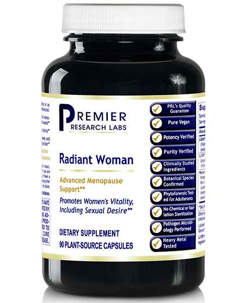 Radiant Woman - - Nutritional Supplement - - Menopause / PMS / and Hormone Support - Mood and Stress Management Support - Sexual Support - Top Sellers - Women's Health Support - - - Marketplace Earth Vitamins, L.L.C.