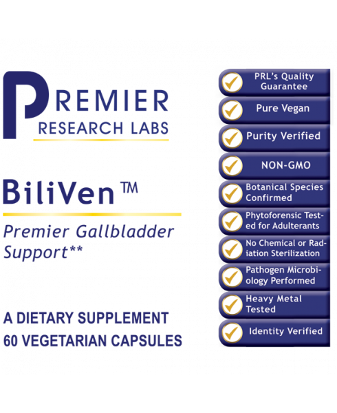 BiliVen™ - - Nutritional Supplement - - Gallbladder Support / Cleansing - - - Marketplace Earth Vitamins, L.L.C.