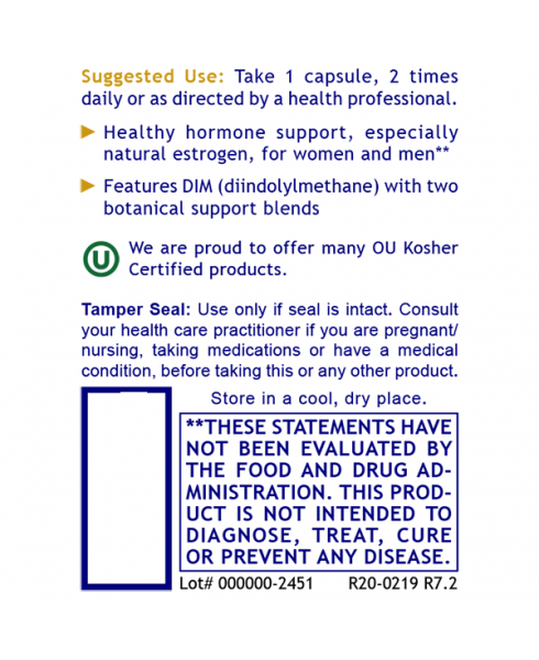 Estro Flavone™ - - Nutritional Supplement - - Menopause / PMS / and Hormone Support - Women's Health Support - - - Marketplace Earth Vitamins, L.L.C.