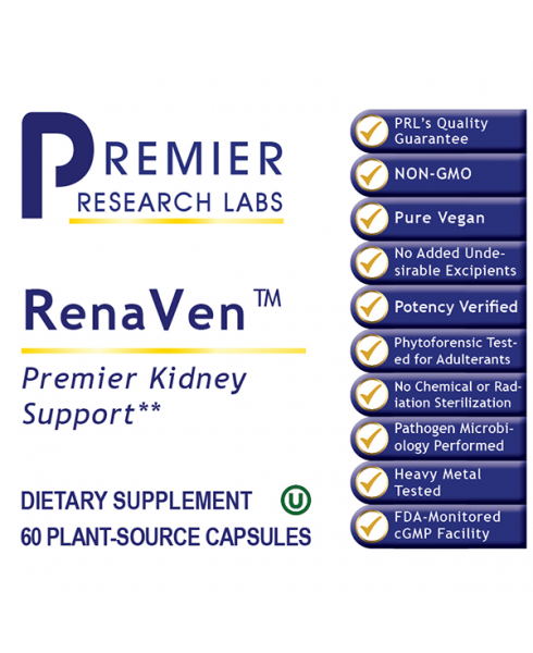 RenaVen™ - - Nutritional Supplement - - Kidney Health - Kidney Support - Top Sellers - - - Marketplace Earth Vitamins, L.L.C.
