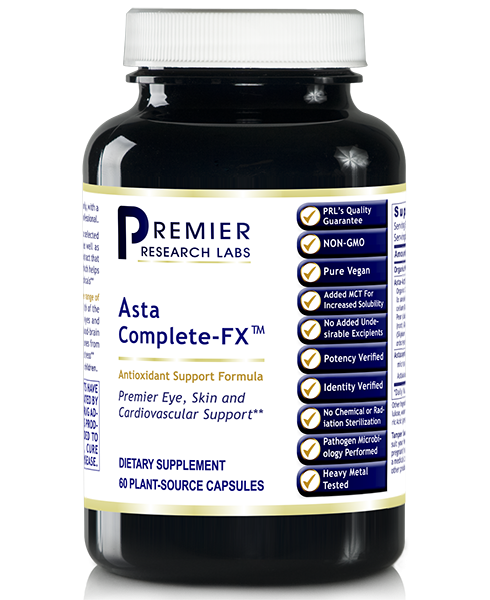Asta Complete-FX™ - - Nutritional Supplement - - Antioxidant Support - Cardiovascular and Circulatory Support - Eye and Vision Support - Skin Support - Top Sellers - - - Marketplace Earth Vitamins, L.L.C.