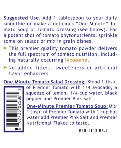 Tomato, Premier - - Nutritional Supplement - - Potassium Support - - - Marketplace Earth Vitamins, L.L.C.