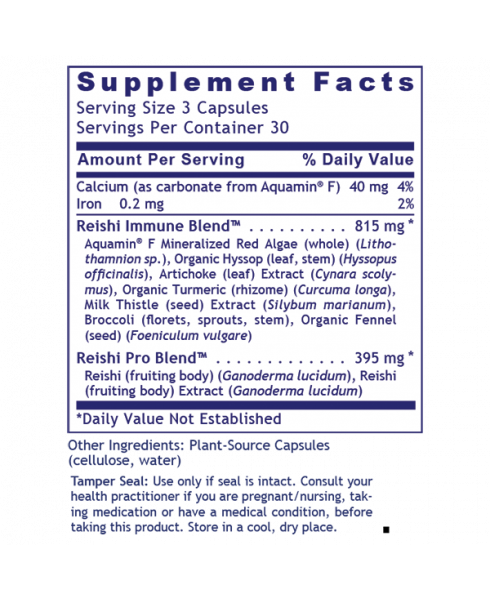 Reishi Immune™ - - Nutritional Supplement - - Immune Support / Targeting Agents - Inmune Health - Liver Support - - - Marketplace Earth Vitamins, L.L.C.