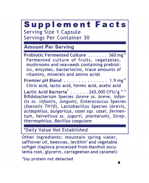Probiotic Caps, Premier - - Nutritional Supplement - - Intestinal Health - Probiotic Support - - - Marketplace Earth Vitamins, L.L.C.