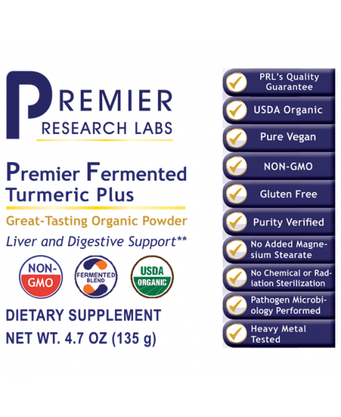 Fermented Turmeric Plus, Premier - - Nutritional Supplement - - Fermented Foods - - - Marketplace Earth Vitamins, L.L.C.