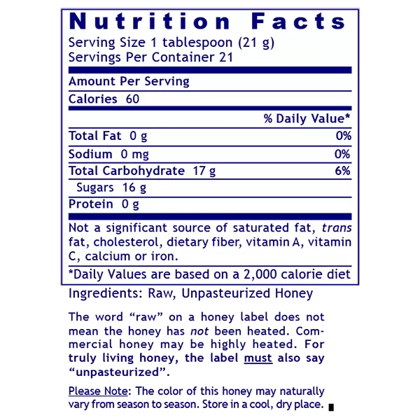 Honey, Canadian Gold - - Nutritional Supplement - - Super Health and Vitality - - - Marketplace Earth Vitamins, L.L.C.