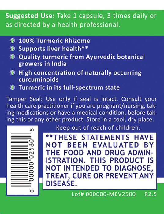 Turmeric Curcumin - Numerous studies show that turmeric supports liver and gastrointestinal health. One of the main keys to turmeric’s nutritional benefits has been shown to be its high concentration of natural compounds known as curcuminoids. Curcuminoids are present as a naturally occurring component of turmeric and possess significant antioxidant capabilities. This provides free radical protection for liver and digestive health - Marketplace Earth Vitamins, L.L.C.