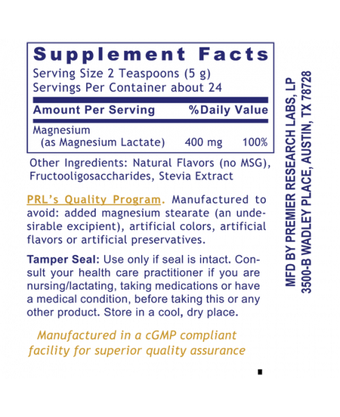 Magnesium, Premier - - Nutritional Supplement - - Mineral Support - - - Marketplace Earth Vitamins, L.L.C.