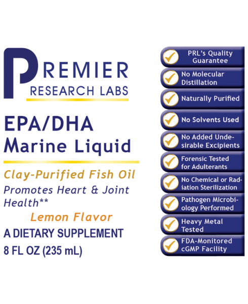 EPA/DHA Marine Liquid - - Nutritional Supplement - - Cardiovascular and Circulatory Support - Fatty Acid Support - Omega 3 Support - - - Marketplace Earth Vitamins, L.L.C.