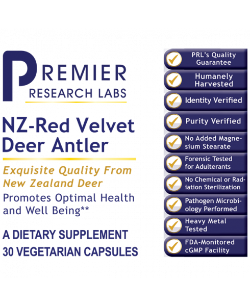 NZ-Red Velvet Deer Antler - - Nutritional Supplement - - Super Health and Vitality - - - Marketplace Earth Vitamins, L.L.C.