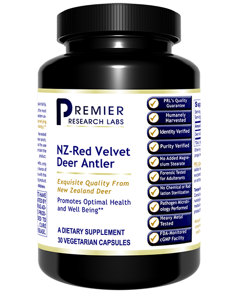 NZ-Red Velvet Deer Antler - - Nutritional Supplement - - Super Health and Vitality - - - Marketplace Earth Vitamins, L.L.C.