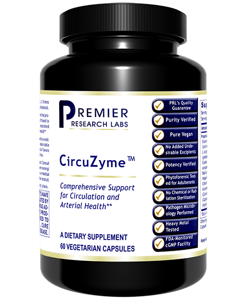 CircuZyme™ - - Nutritional Supplement - - Amino Acid Support - Cardiovascular and Circulatory Support - Neurological Support - - - Marketplace Earth Vitamins, L.L.C.