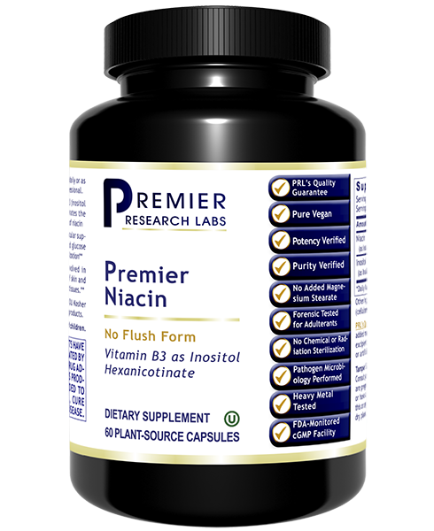 Niacin, Premier - - Nutritional Supplement - - Blood Support - - - Marketplace Earth Vitamins, L.L.C.