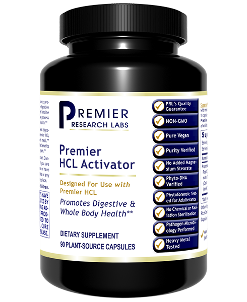 HCL Activator, Premier - - Nutritional Supplement - - Digestive Health - Potassium Support - Stomach Support - Top Sellers - - - Marketplace Earth Vitamins, L.L.C.