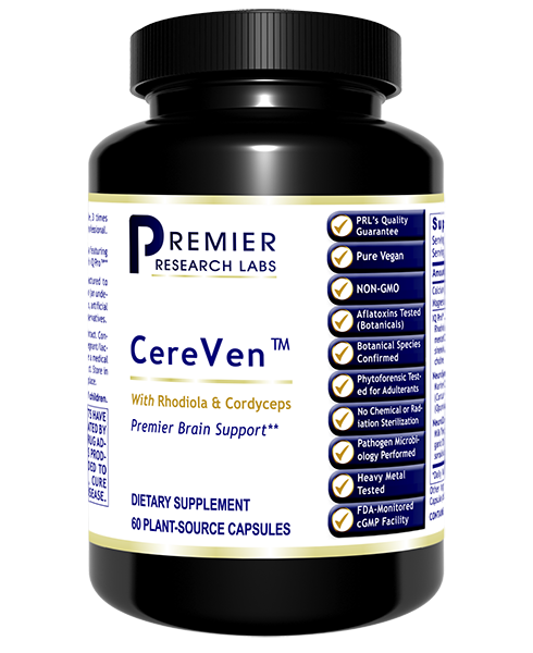 CereVen™ - - Nutritional Supplement - - Brain & Memory Health - Brain Support - Neurological Health - - - Marketplace Earth Vitamins, L.L.C.