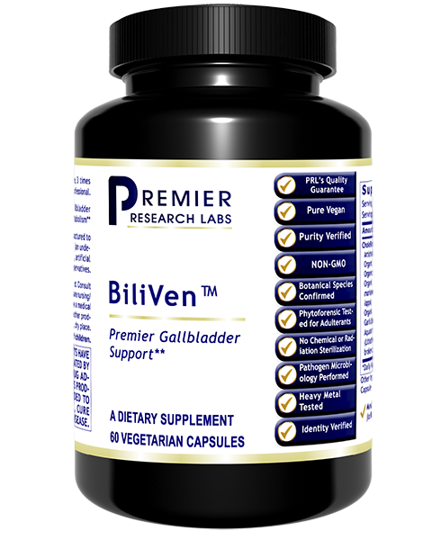 BiliVen™ - - Nutritional Supplement - - Gallbladder Support / Cleansing - - - Marketplace Earth Vitamins, L.L.C.