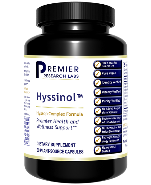 Hyssinol™ - - Nutritional Supplement - - Inmune Health - Super Health and Vitality - - - Marketplace Earth Vitamins, L.L.C.