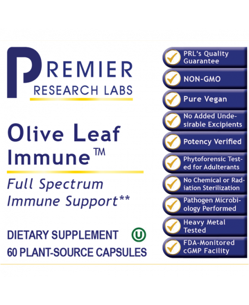 Olive Leaf Immune™ - - Nutritional Supplement - - Immune Support / Targeting Agents - Inmune Health - - - Marketplace Earth Vitamins, L.L.C.