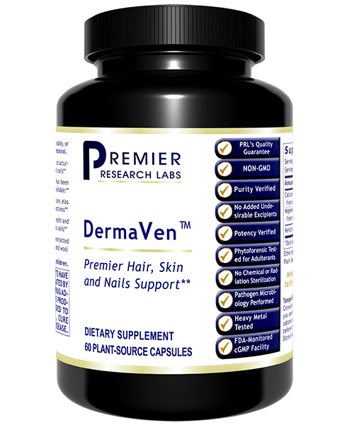 DermaVen™ - - Nutritional Supplement - - Skin Health - Skin Support - Teeth Support - - - Marketplace Earth Vitamins, L.L.C.