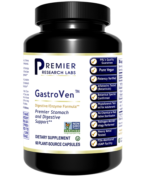 GastroVen™ - - Nutritional Supplement - - Stomach Support - - - Marketplace Earth Vitamins, L.L.C.