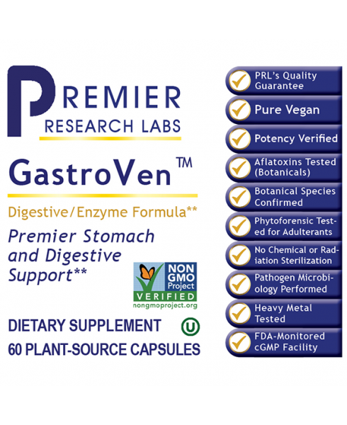 GastroVen™ - - Nutritional Supplement - - Stomach Support - - - Marketplace Earth Vitamins, L.L.C.