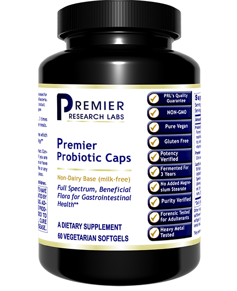 Probiotic Caps, Premier - - Nutritional Supplement - - Intestinal Health - Intestinal Support/Cleansing - - - Marketplace Earth Vitamins, L.L.C.