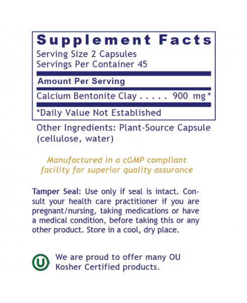Medi-Clay-FX™ - - Nutritional Supplement - - - - Marketplace Earth Vitamins, L.L.C.