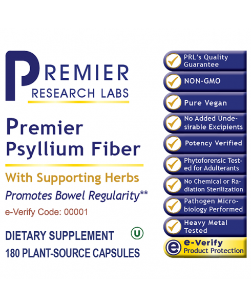 Psyllium Fiber, Premier - - Nutritional Supplement - - Fiber Support - Intestinal Support/Cleansing - - - Marketplace Earth Vitamins, L.L.C.