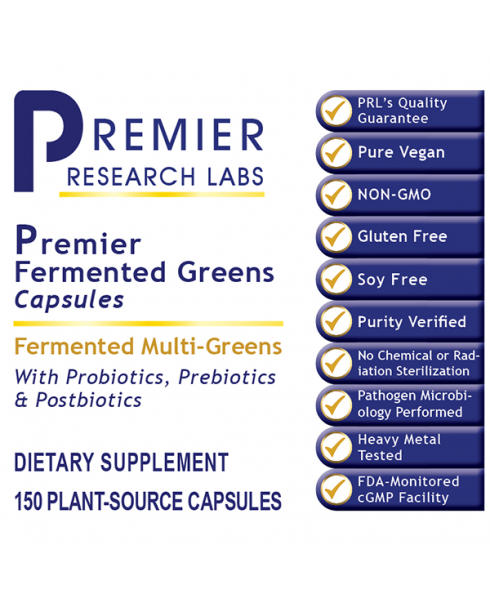 Fermented Greens, Premier - - Nutritional Supplement - - Fermented Foods - Intestinal Support/Cleansing - Probiotic Support - Top Sellers - - - Marketplace Earth Vitamins, L.L.C.