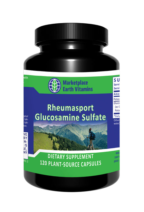 Rheumasport Glucosamine Sulfate - - Nutritional Supplement - - Amino Acid Support - Bone and Joint Support - MEV - - - Marketplace Earth Vitamins, L.L.C.