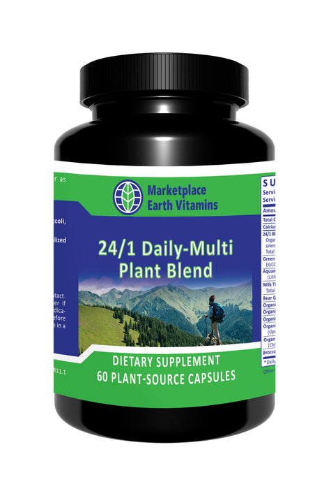 24/1 Daily-Multi Plant Blend - - Nutritional Supplement - - Fitness / Workout / Performance and Energy Support - MEV - Postnatal Support - Top Sellers - - - Marketplace Earth Vitamins, L.L.C.