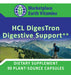 HCL Digestron Digestive Support - Contains premier-source betaine hydrochloride Helps assist the digestive process Supports gastric acid secretion Promotes the digestion of nutrients HCL promotes the natural acidic environment of the stomach - Marketplace Earth Vitamins, L.L.C.