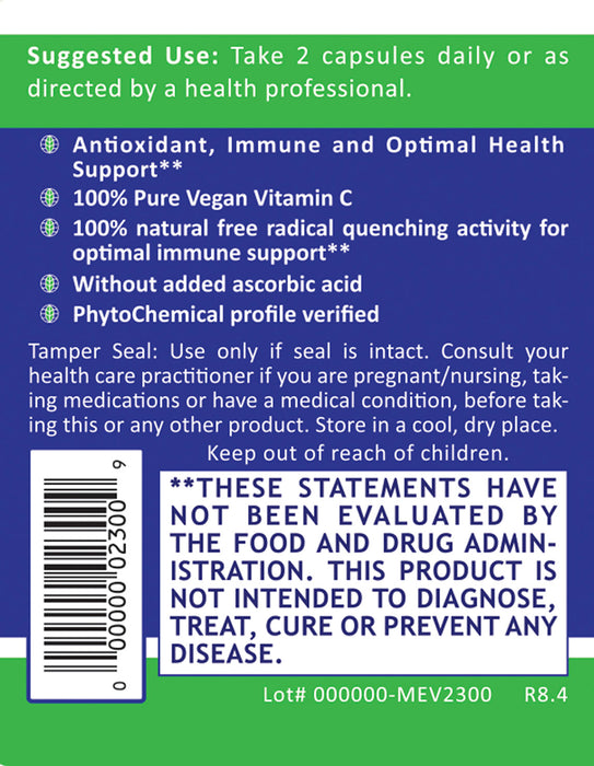 Power Vitamin C Immune Support - Power Vitamin C Immune Support features natural, plant-source vitamin C from selected botanical agents that naturally contain vitamin C - Marketplace Earth Vitamins, L.L.C.